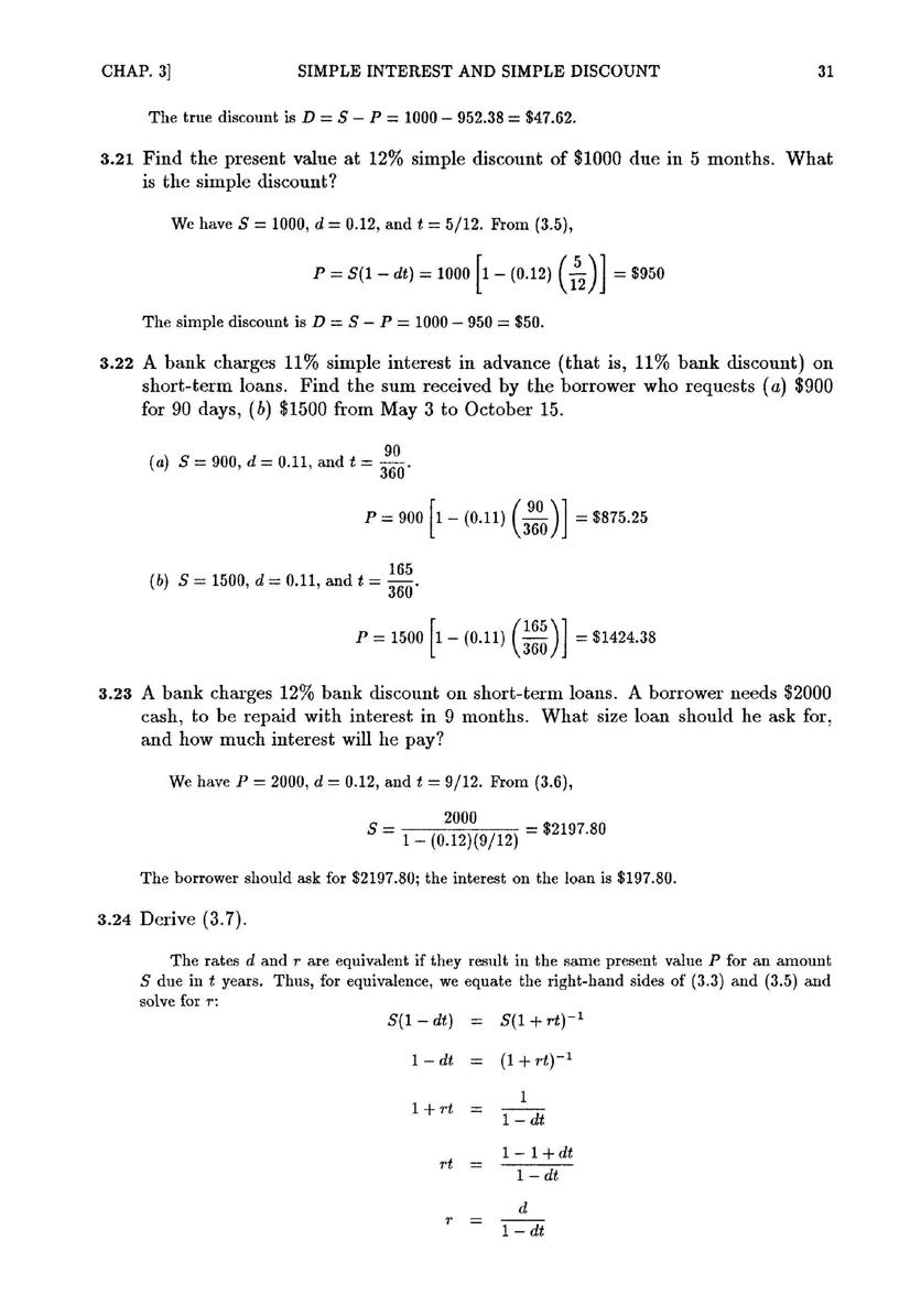 Schaums Outline of Mathematics of Finance - photo 38