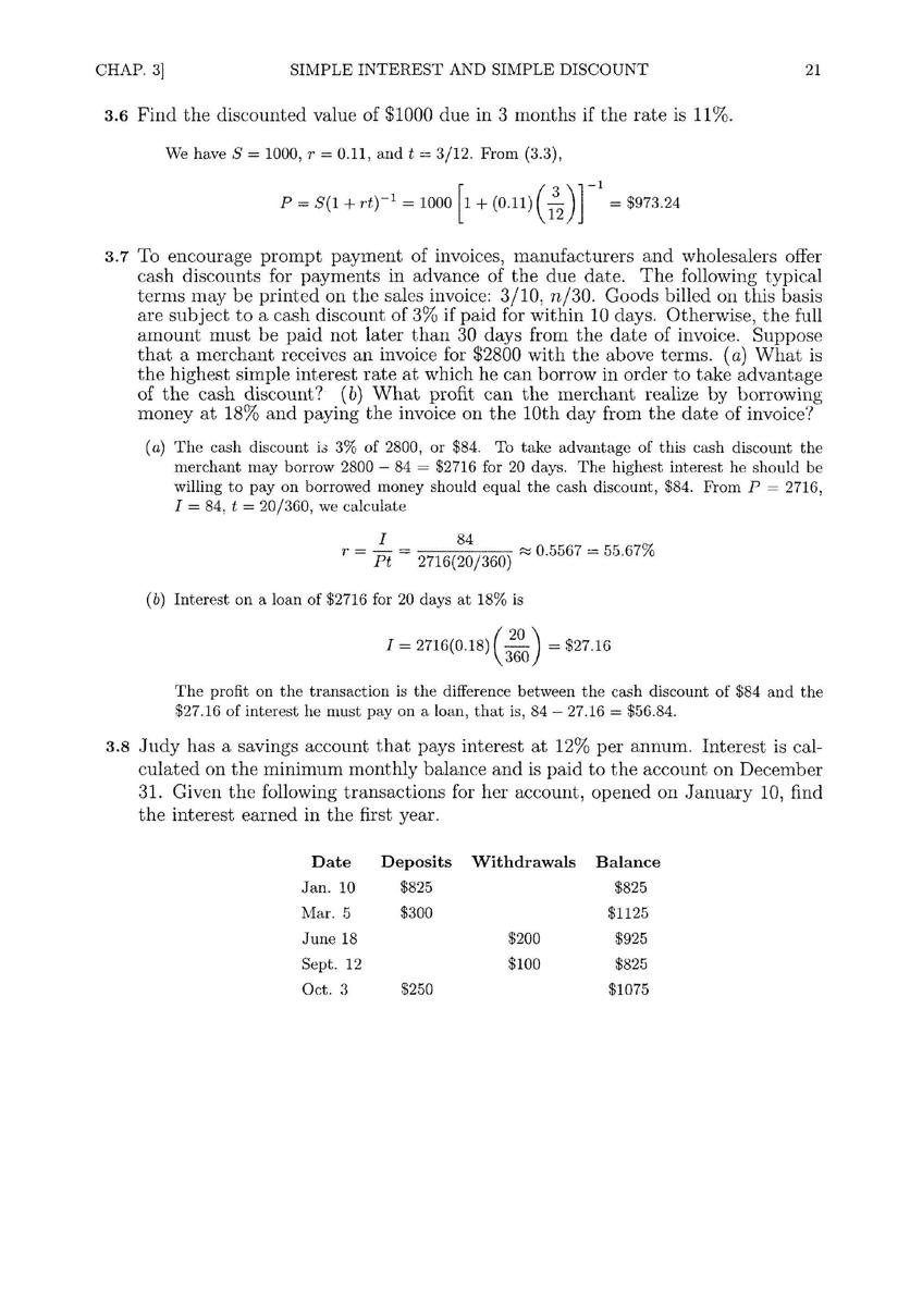 Schaums Outline of Mathematics of Finance - photo 28