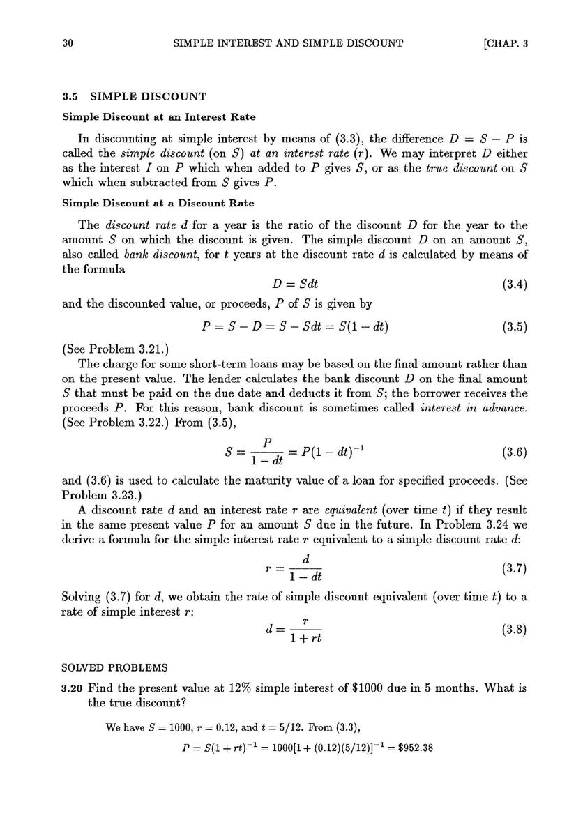 Schaums Outline of Mathematics of Finance - photo 37