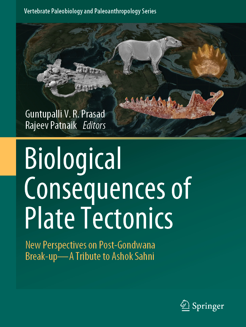 Book cover of Biological Consequences of Plate Tectonics Vertebrate - photo 1