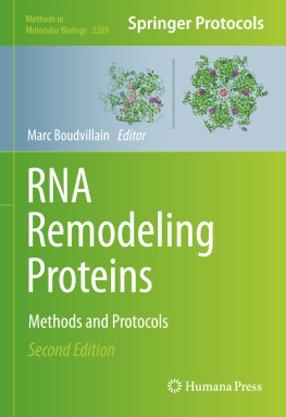 Marc Boudvillain (editor) - RNA Remodeling Proteins: Methods and Protocols (Methods in Molecular Biology, 2209)