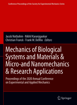 Jacob Notbohm - Mechanics of Biological Systems and Materials & Micro-and Nanomechanics & Research Applications: Proceedings of the 2020 Annual Conference on Experimental and Applied Mechanics