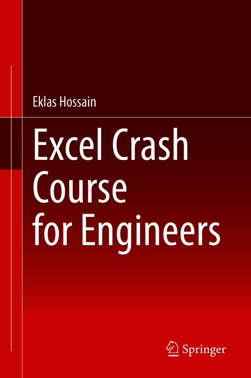 Book cover of Excel Crash Course for Engineers Eklas Hossain Excel Crash - photo 1