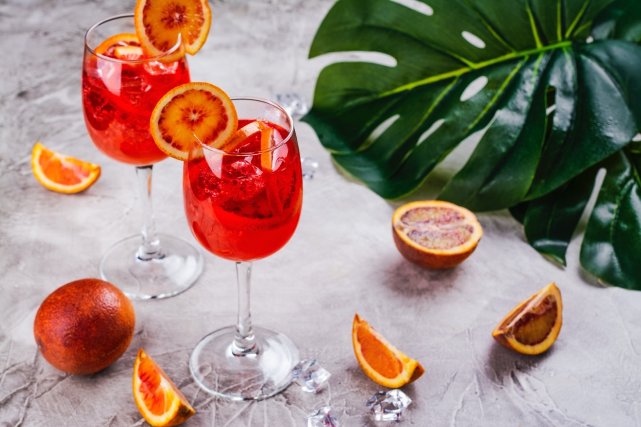 A classic Italian cocktail Campari Spritz is a delicious one to serve at your - photo 10