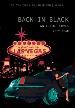 Zoey Dean - Back in Black