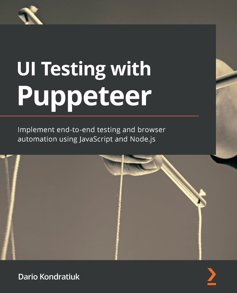 UI Testing with Puppeteer Implement end-to-end testing and browser automation - photo 1