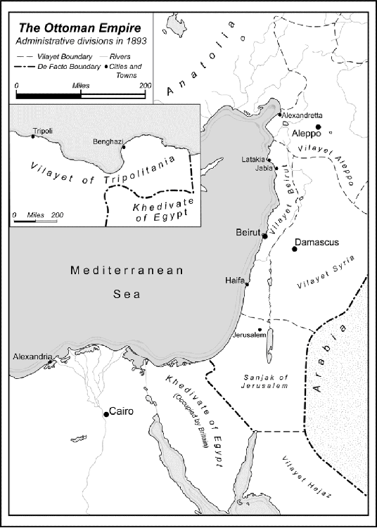 Map 1 The Ottoman Empire Administrative Divisions in 1893 Map 2 Coastal - photo 2