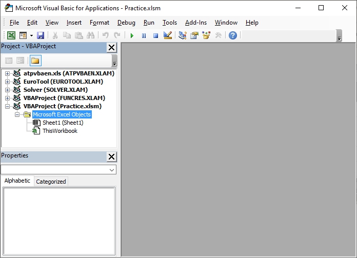 VBA editor 0105- VBA creating a macro To give yourself an idea of how VBA - photo 6