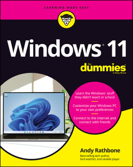 Andy Rathbone - Windows 11 For Dummies