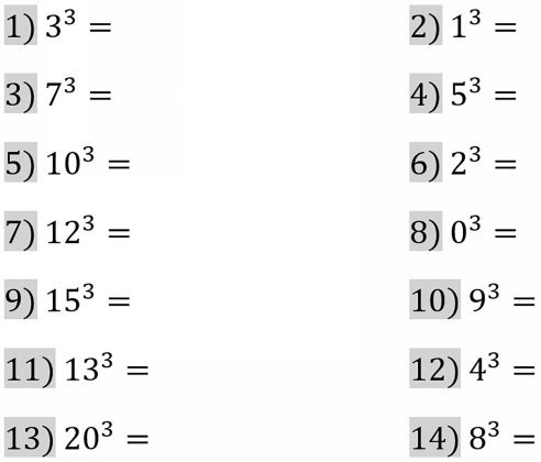 13 Powers The power tells you how many times to multiply a number by itself - photo 15