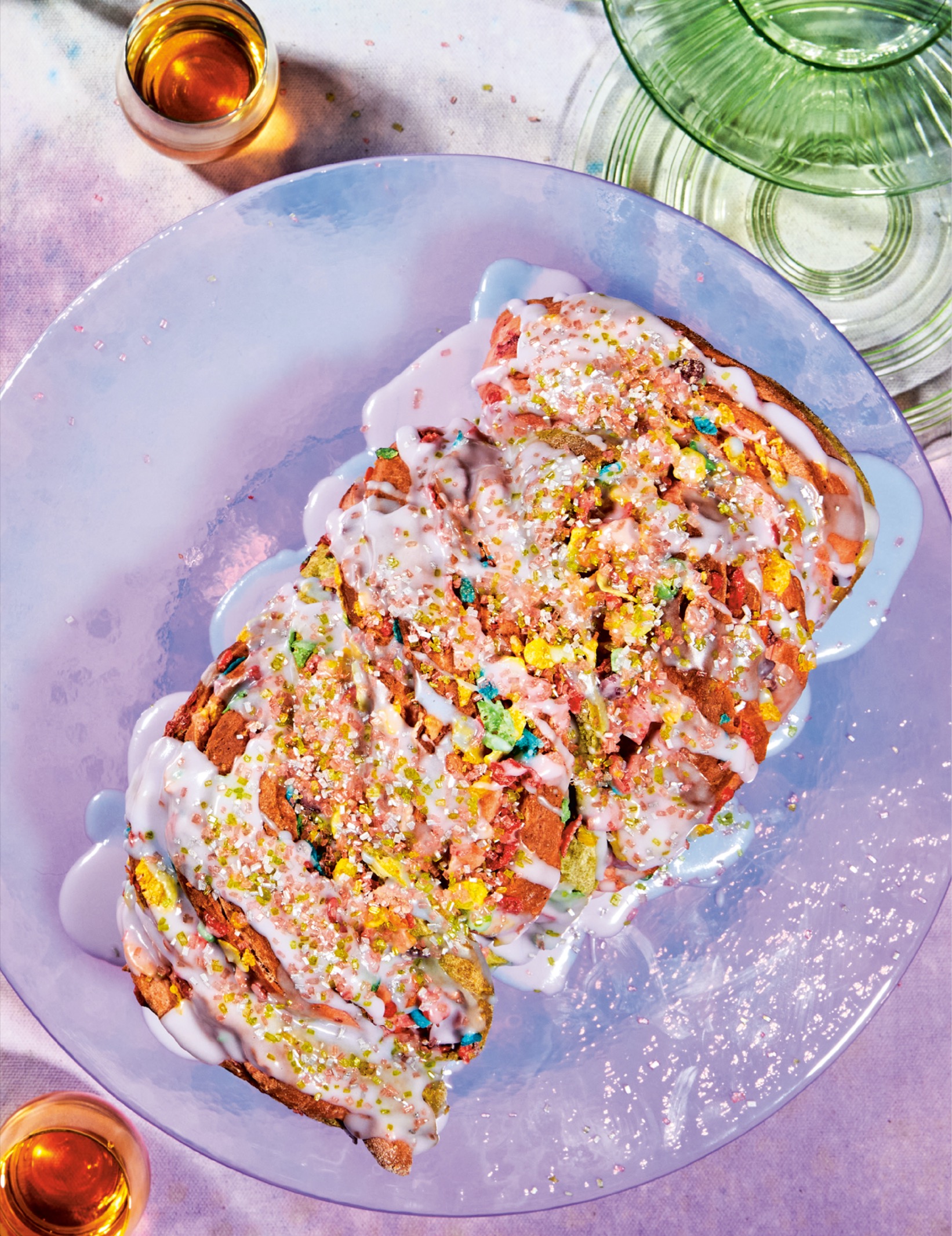 Rainbows and cereal and sprinkles and icing The only way this babka could be - photo 6