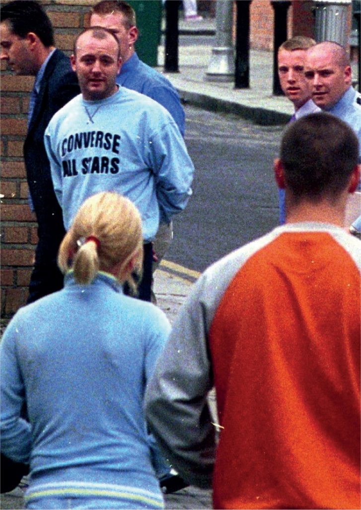 18 August 2002 Thompson accompanied to court by garda after being charged - photo 19