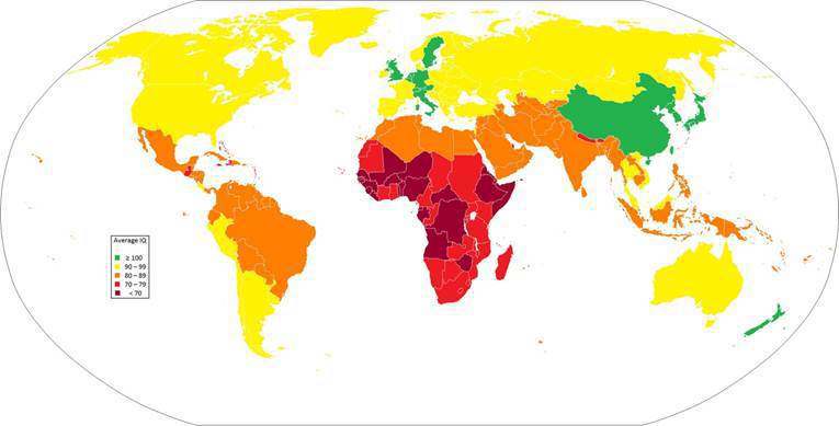 Figure 1 IQ Distribution in the world The other part of the world which - photo 2