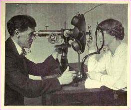 Experiments Dr Bates Inspecting Emily Liermans Eyes Focus-Refraction of - photo 1