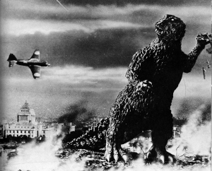 Godzilla toys with attacking airplanes At first scientists would not - photo 7