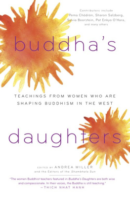 Andrea Miller Buddhas Daughters: Teachings from Women Who Are Shaping Buddhism in the West