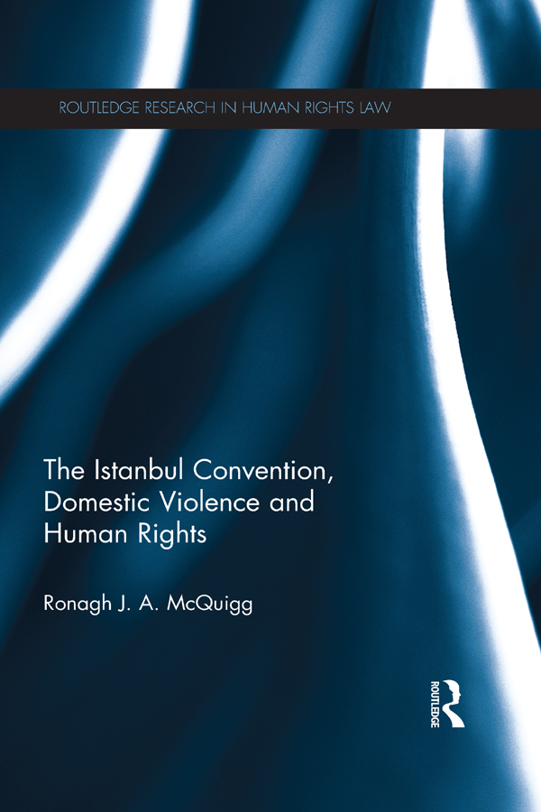 The Istanbul Convention Domestic Violence and Human Rights The Convention on - photo 1