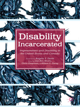 LIAT BEN-MOSHE - DISABILITY INCARCERATED