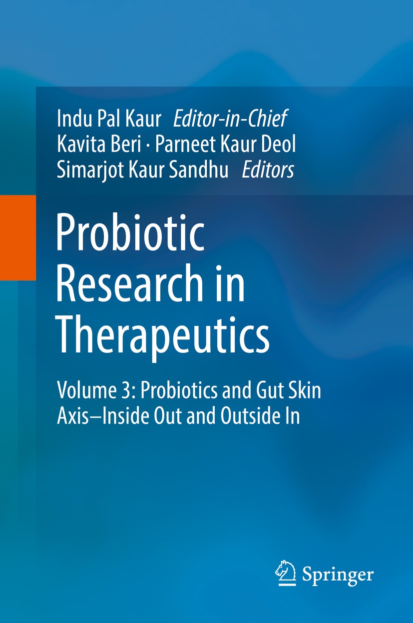 Book cover of Probiotic Research in Therapeutics Editors Kavita Beri - photo 1