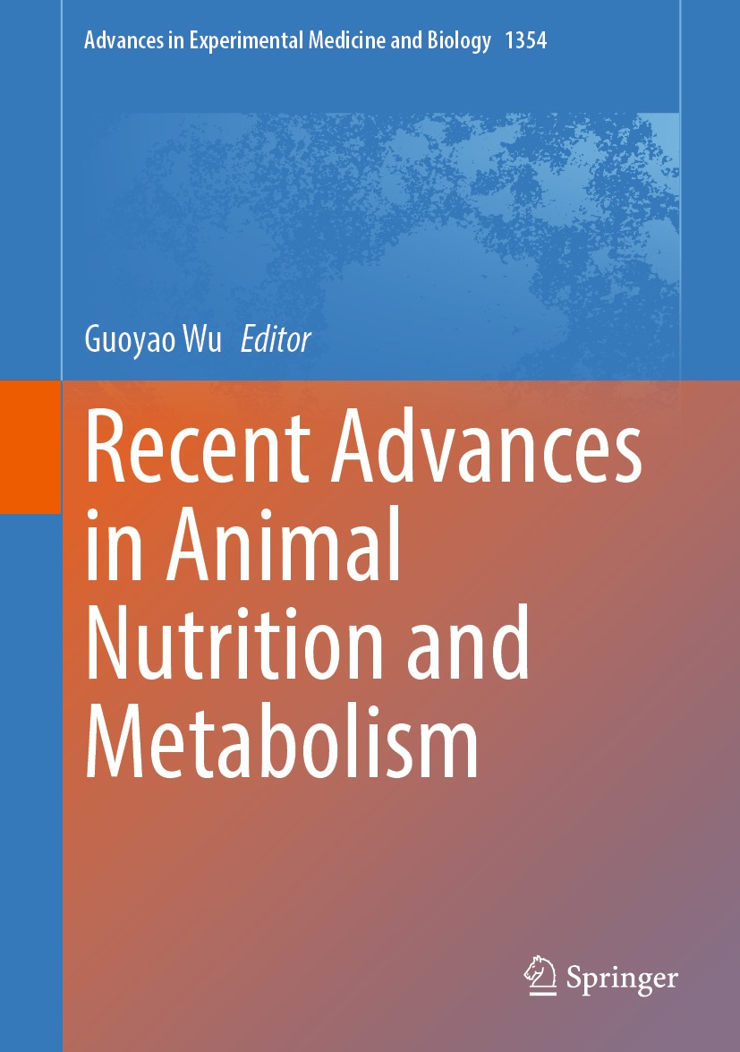 Book cover of Recent Advances in Animal Nutrition and Metabolism Volume 1354 - photo 1