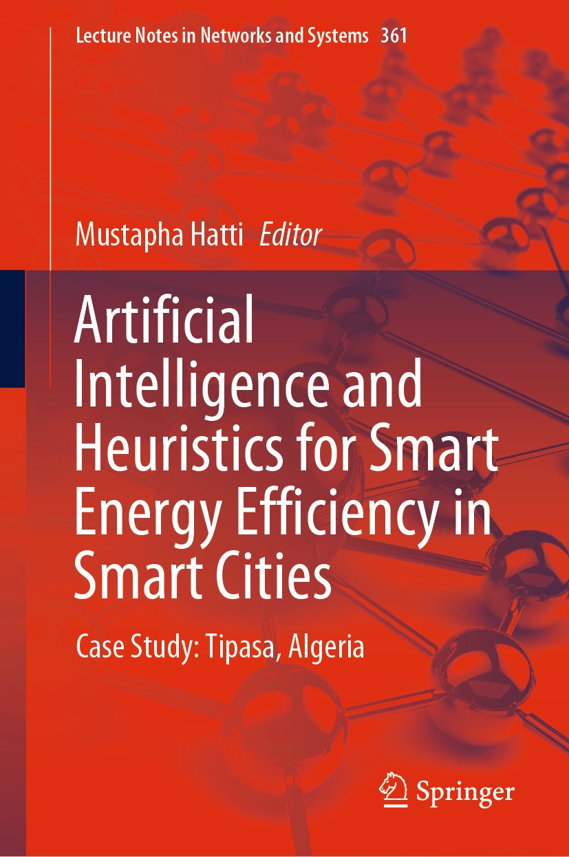 Book cover of Artificial Intelligence and Heuristics for Smart Energy - photo 1