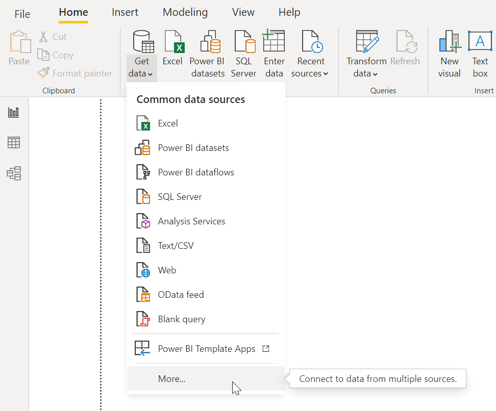 Figure 11 Browse more connectors to load your data In the new Get Data window - photo 2