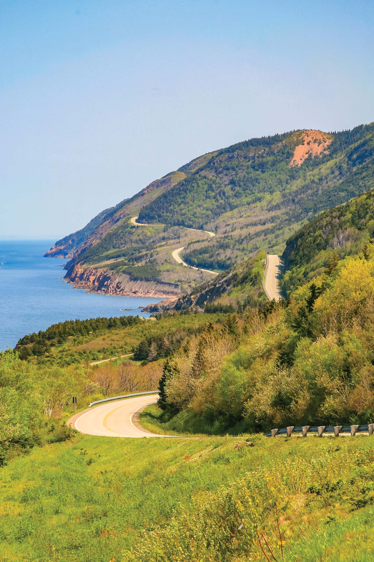 The 311-kilometer 190-mile Cabot Trail winds through Cape Breton Highlands - photo 21