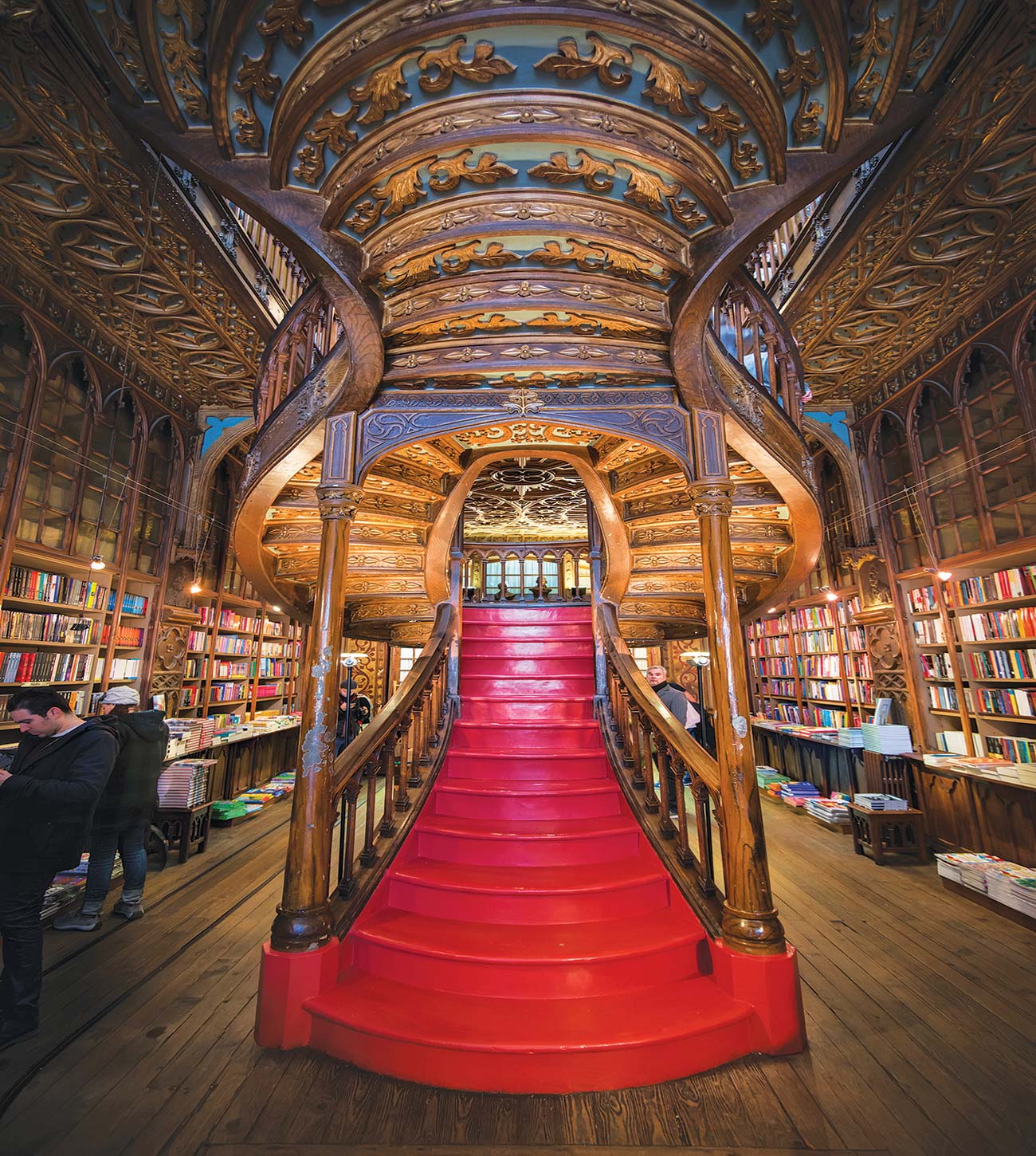 Livraria Lello the famous bookshop in Porto the eggy custard tart pastel de - photo 12