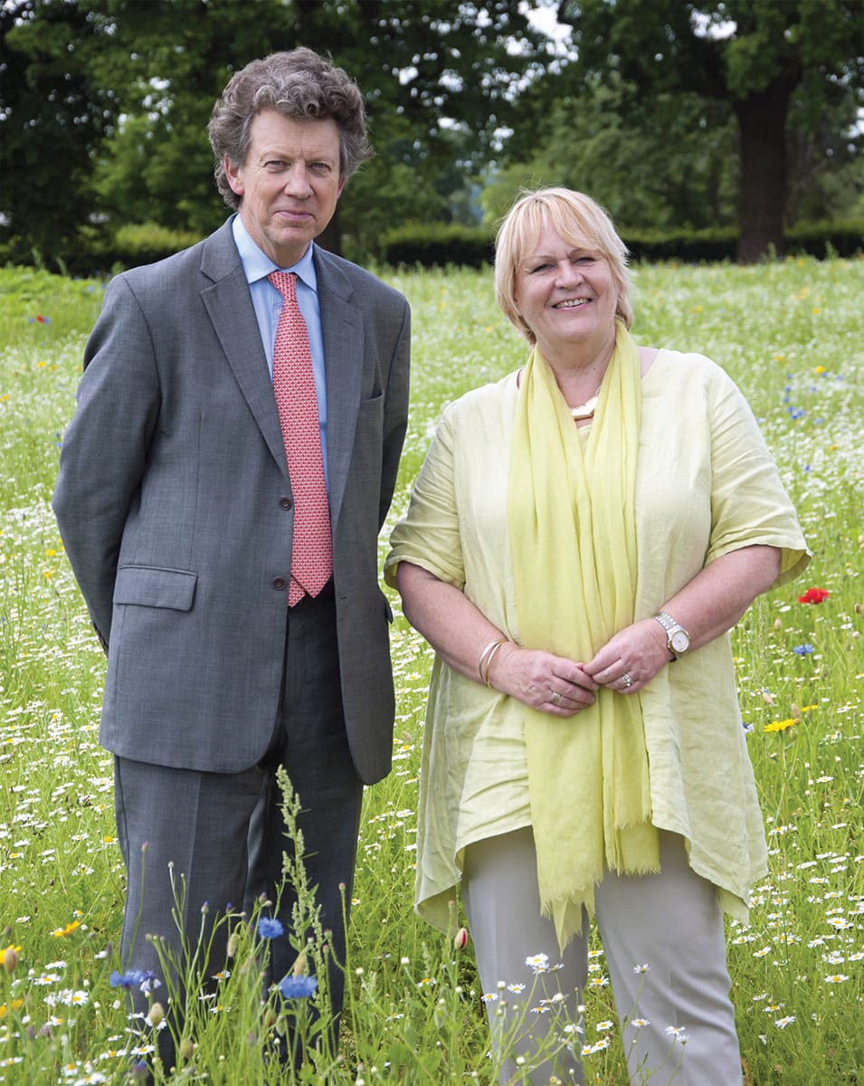 RHS President Sir Nicholas Bacon and RHS Director General Sue Biggs in the - photo 9