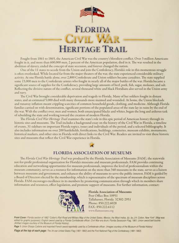 Florida Civil War Heritage Trail - image 2