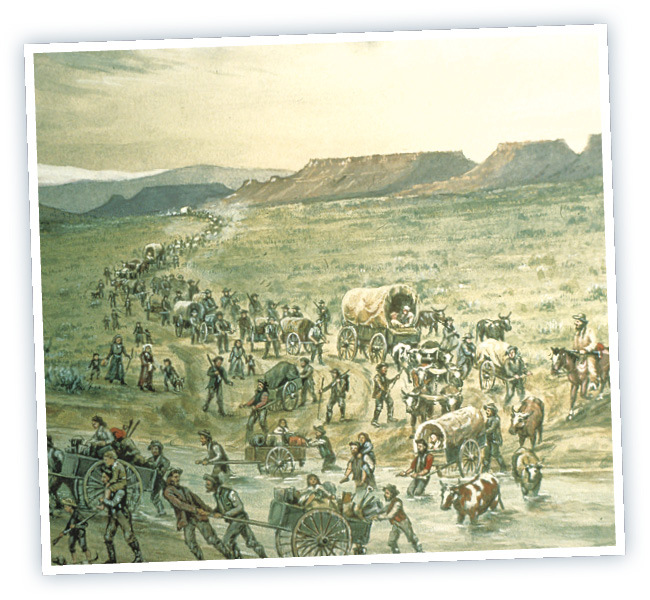 Wagon trains lost many people to the dangers of the Oregon Trail CHAPTER 2 - photo 6