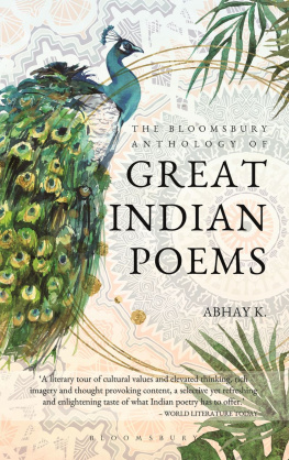 Abhay K. - The Bloomsbury Anthology of Great Indian Poems