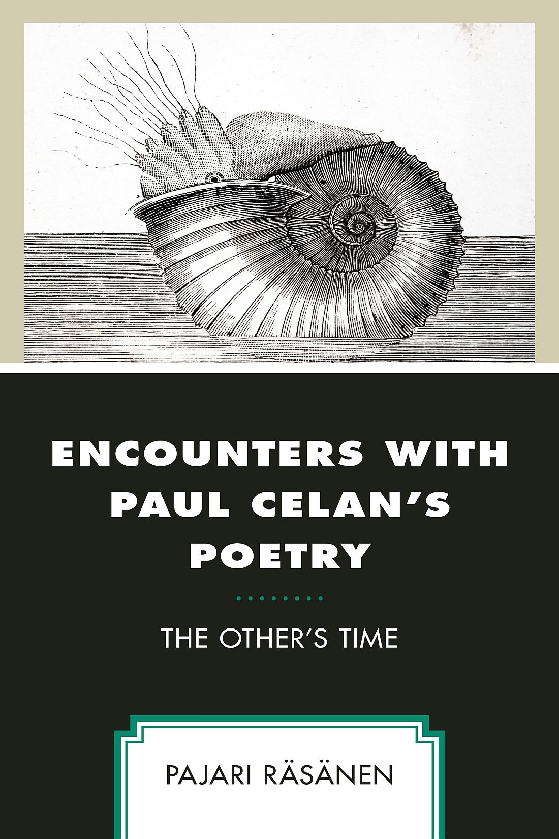 Encounters with Paul Celans Poetry Encounters with Paul Celans Poetry The - photo 1