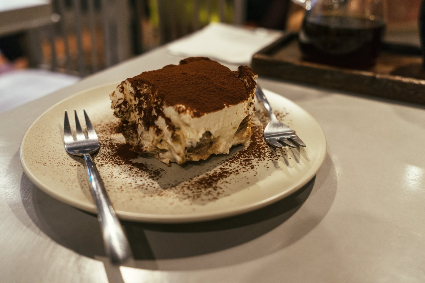 Enjoy this simply made tiramisu with a steaming cup of coffe e Cooking Time - photo 7