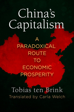 Tobias ten Brink - Chinas Capitalism: A Paradoxical Route to Economic Prosperity