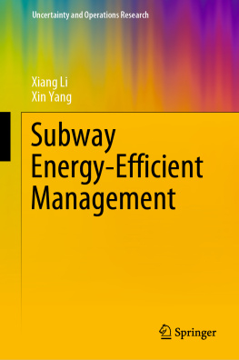 Xiang Li - Subway Energy-Efficient Management