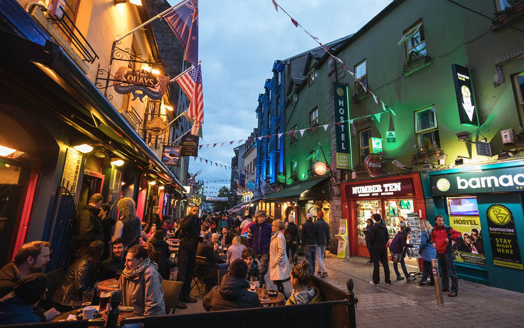 Galway City People enjoying the nightlife at Quay St GABRIEL12SHUTTERSTOCK - photo 4