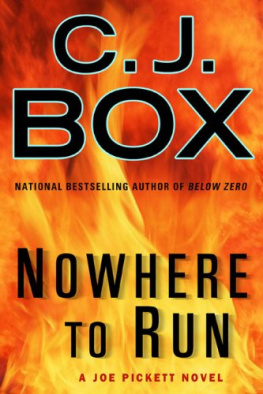 C. J. Box Joe Pickett 10 Nowhere to Run