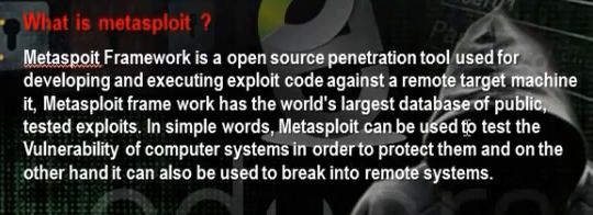 Metasploit is big project that contains a lot of modules or programs These - photo 4