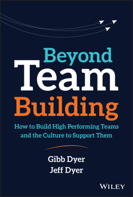 W Gibb Dyer The New Team Building Cloth