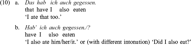 On the other hand there are examples in which more than one constituent seems - photo 11