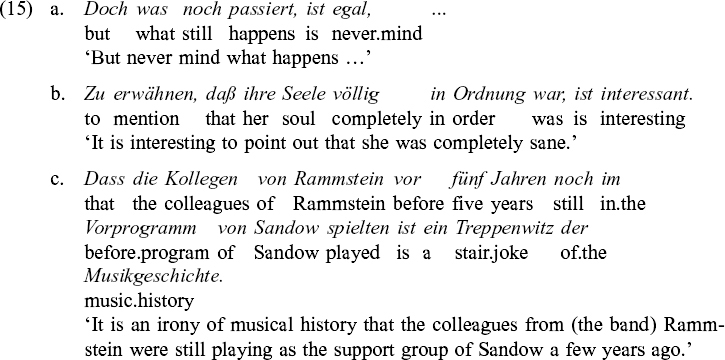 So the sentences in 13 noted questions without a verb are possible - photo 15