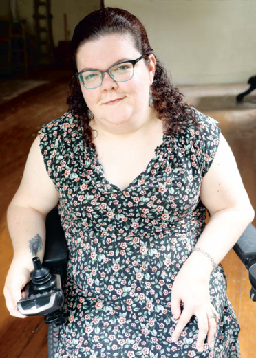 Emily Ladau is a disability rights activist writer and speaker whose career - photo 1