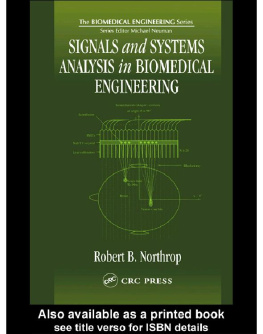 Northrop B. - Signals and Systems Analysis in Biomedical Engineering