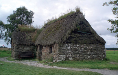 12 A traditional Scottish croft 13 A recreation of a Stone Age hut at - photo 3