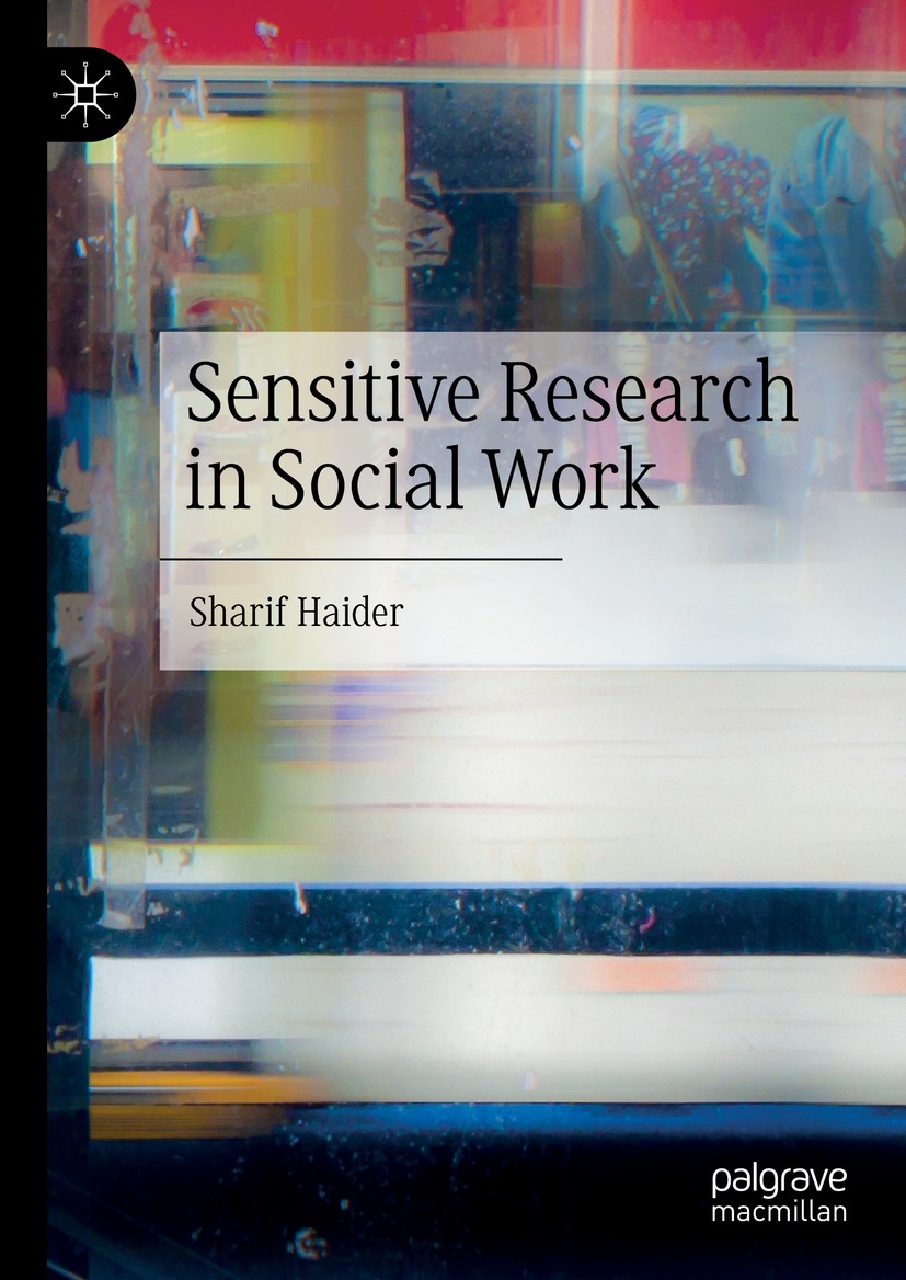 Book cover of Sensitive Research in Social Work Sharif Haider Sensitive - photo 1