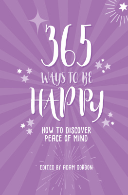 Adam Gordon 365 Ways to be Happy