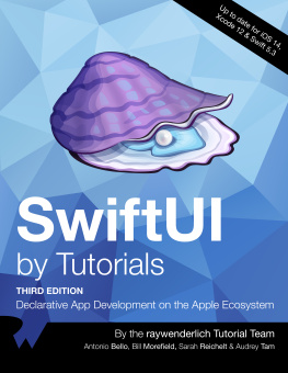 By Audrey Tam - SwiftUI by Tutorials