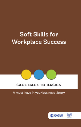 SAGE Publications India Pvt. Ltd - Soft Skills for Workplace Success