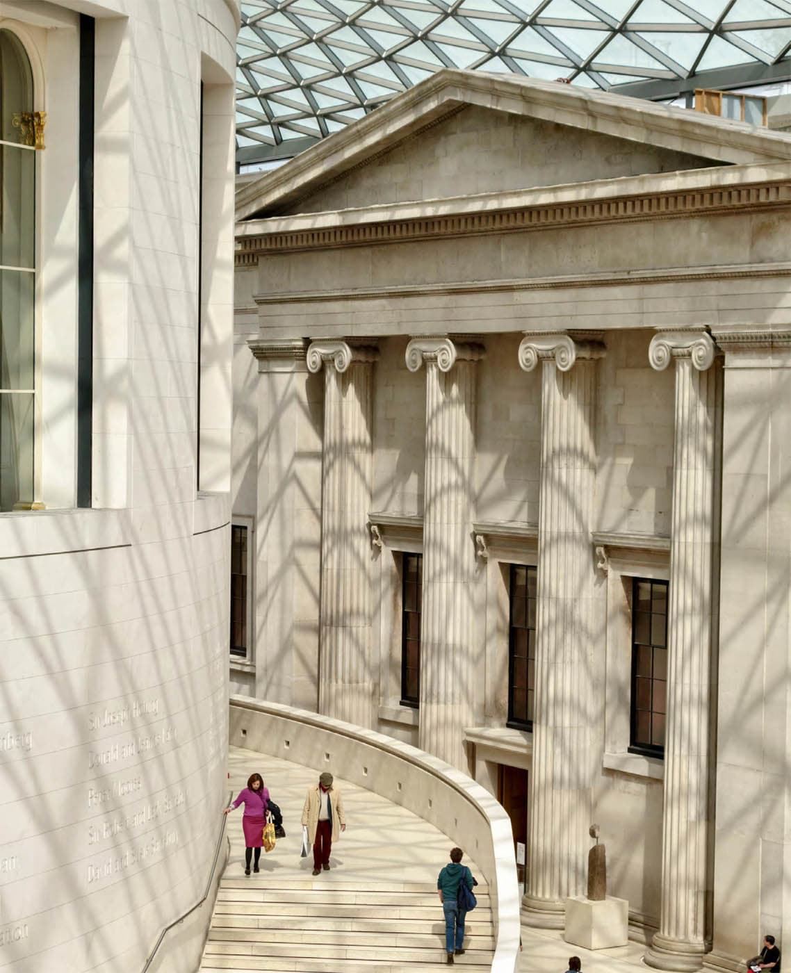 The Great Court of the British Museum London PREFACE We take museums for - photo 3